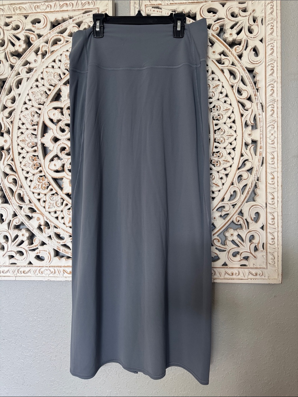 lululemon athletica Maxi Skirt in Slate Blue-Gray